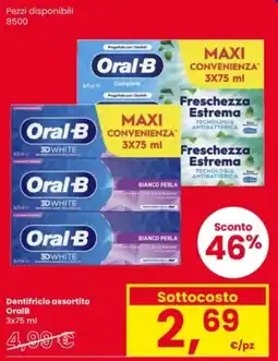 Interspar Dentifricio OralB offerta