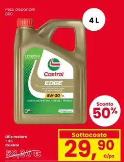 Interspar Castrol Olio motore offerta