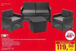 Interspar Salottino Como offerta