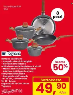 Interspar Tognana Batteria Wild Stone offerta