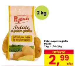 Interspar Patate a pasta gialla Pizzoli offerta