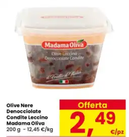 Interspar Olive Nere Denocciolate Condite Leccino Madama Oliva offerta