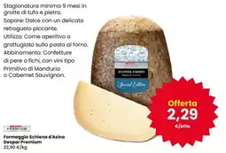 Interspar Formaggio Schiena d'Asino Despar Premium offerta