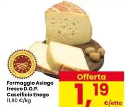 Interspar Formaggio Asiago fresco D.O.P. Caseificio Enego offerta