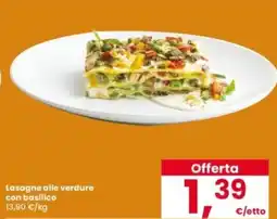 Interspar Lasagne alle verdure con basilico offerta