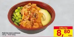 Interspar Pokè riso nero e salmone offerta