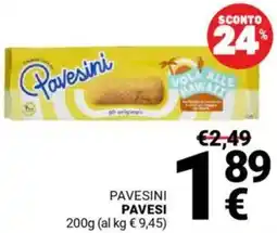 Supermercati Gulliver Pavesini PAVESI offerta
