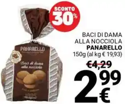 Supermercati Gulliver Baci di dama alla nocciola PANARELLO offerta