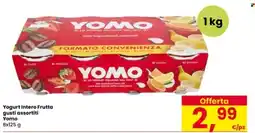 Interspar Yogurt Intero Frutta Yomo offerta