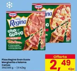 Interspar Pizza Regina Gran Gusto Margherita o Salame Cameo offerta