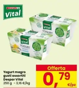 Interspar Yogurt magro Despar Vital offerta