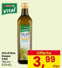 Interspar Olio di Riso Despar Vital offerta