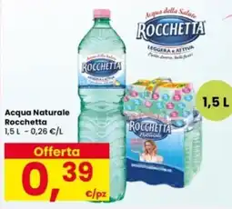 Interspar Acqua Naturale Rocchetta offerta