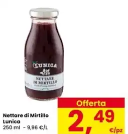 Interspar Nettare di Mirtillo Lunica offerta
