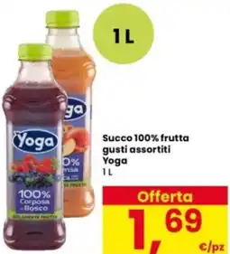 Interspar Succo 100% frutta Yoga offerta