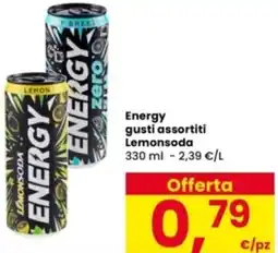 Interspar Energy Lemonsoda offerta
