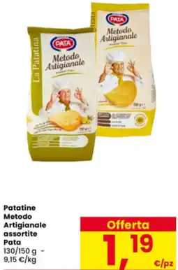Interspar Patatine Metodo Artigianale Pata offerta