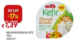 Galassia Milk kefir fiocchi di latte offerta