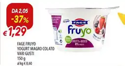 Galassia Fage fruyo yogurt magro colato offerta