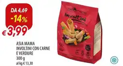 Galassia Asia mama involtini con carne e verdure offerta