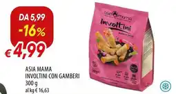 Galassia Asia mama involtini con gamberi offerta