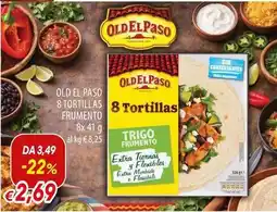 Galassia Old el paso 8 tortillas frumento offerta