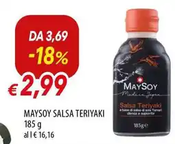 Galassia Maysoy salsa teriyaki offerta