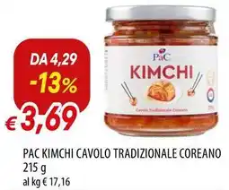Galassia Pac kimchi cavolo tradizionale coreano offerta