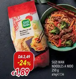 Galassia Suzi wan noodles a nido offerta