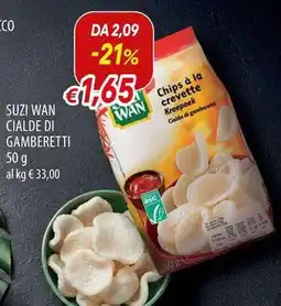 Galassia Suzi wan cialde di gamberetti offerta
