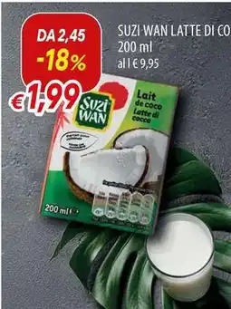 Galassia Suzi wan latte di cocco offerta