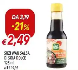 Galassia Suzi wan salsa di soia dolce offerta