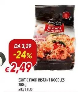 Galassia Exotic food instant noodles offerta