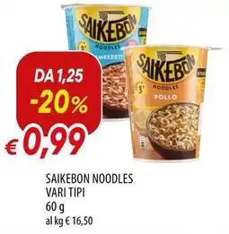 Galassia Saikebon noodles offerta