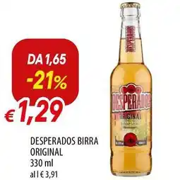 Galassia Desperados birra original offerta
