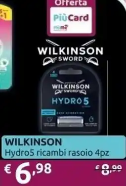 Ipersoap WILKINSON Hydro5 ricambi rasoio offerta