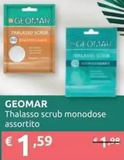 Ipersoap GEOMAR Thalasso scrub monodose offerta