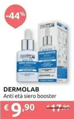 Ipersoap DERMOLAB Anti età siero booster offerta