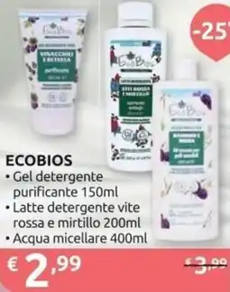 Ipersoap ECOBIOS Gel detergente purificante offerta