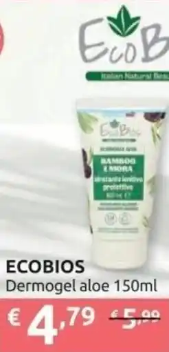 Ipersoap ECOBIOS Dermogel aloe offerta