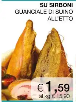 Coop SU SIRBONI GUANCIALE DI SUINO ALL’ETTO offerta