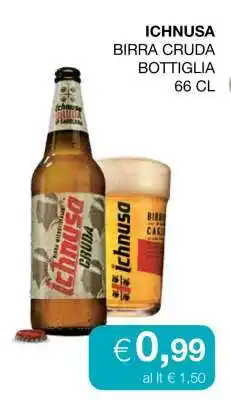 Coop Ichnusa Birra Cruda offerta