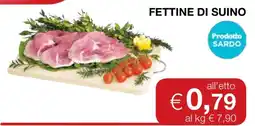 Coop Fettine di suino offerta