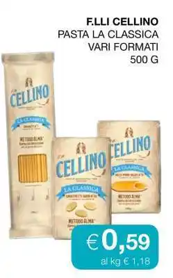 Coop F.LLI CELLINO, PASTA LA CLASSICA offerta