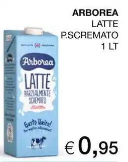 Coop ARBOREA LATTE P.SCREMATO 1 LT offerta