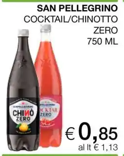 Coop SAN PELLEGRINO COCKTAIL/CHINOTTO ZERO offerta