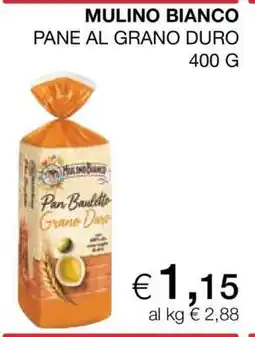 Coop MULINO BIANCO PANE AL GRANO DURO offerta