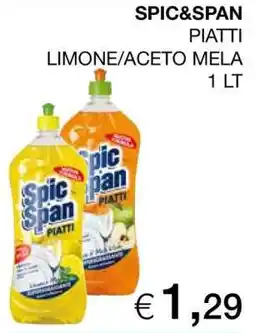 Coop SPIC&SPAN PIATTI offerta