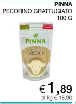 Coop Pinna Pecorino Grattugiato offerta
