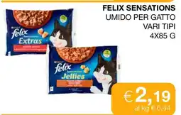 Coop FELIX SENSATIONS offerta